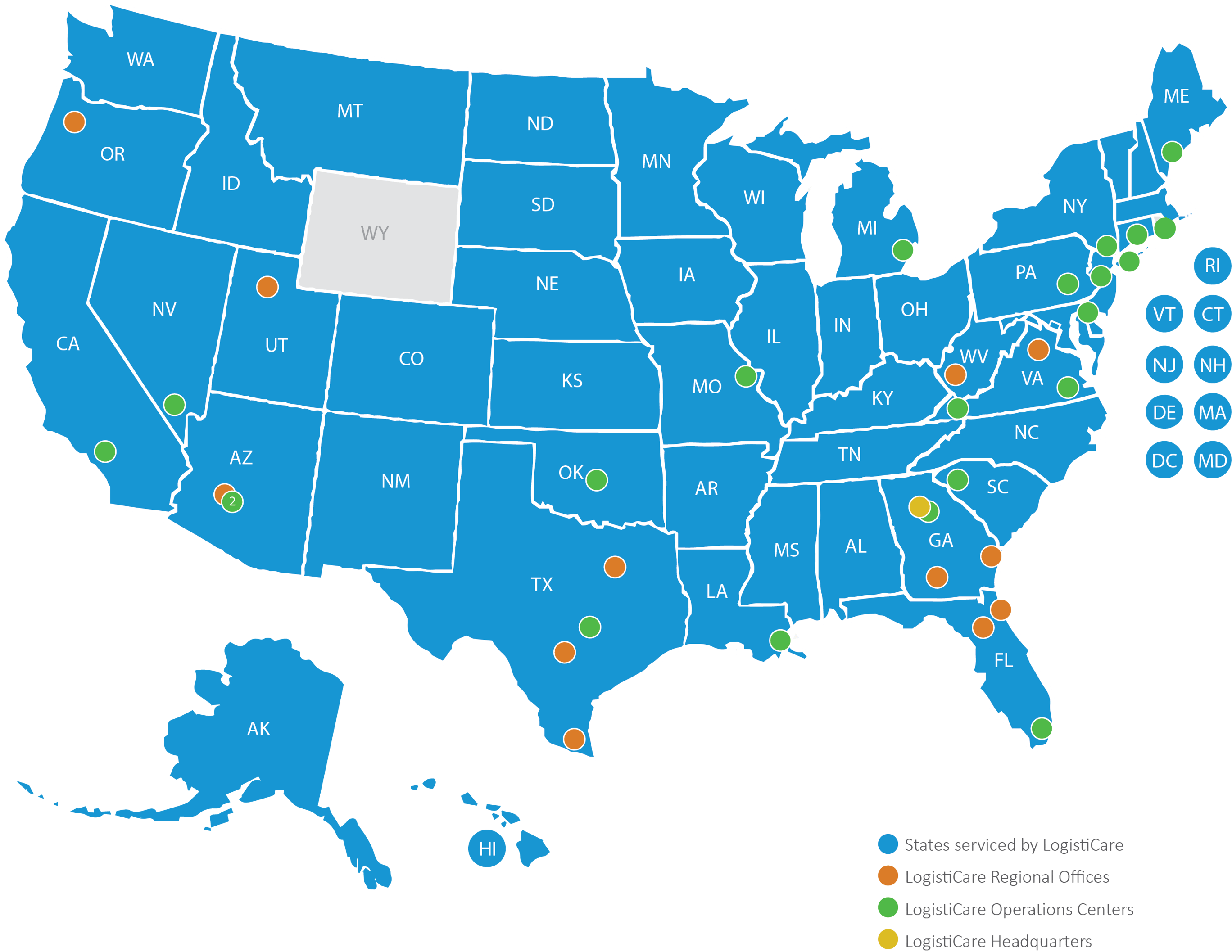 Reservation numbers location map logisticare solutions